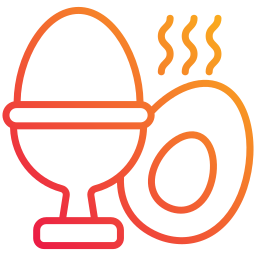 Boiled egg icon