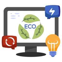 ecológico icono