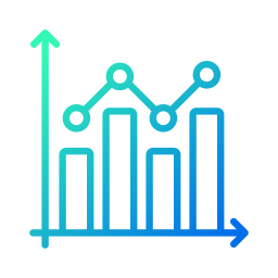 gráfico combinado icono