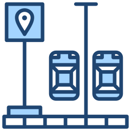 area parcheggio icona