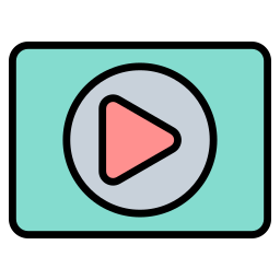 Video play icon