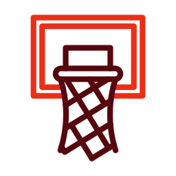 aro de baloncesto icono