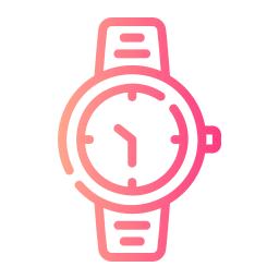 reloj de pulsera icono