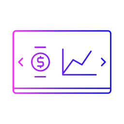 Growth chart icon