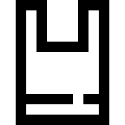 Полиэтиленовый пакет иконка
