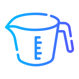 Measuring cup icon