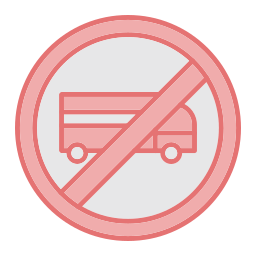 geen vrachtwagen icoon
