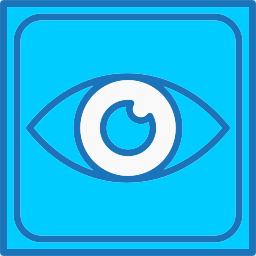 Eye recognition icon