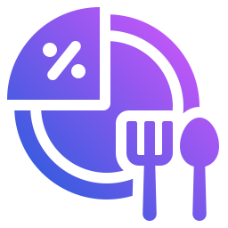 Balanced diet icon