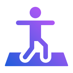 Yoga pose icon