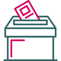 Ballot box icon