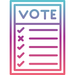 투표 용지 icon