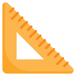 Правитель треугольника иконка
