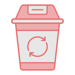 pojemnik na śmieci ikona