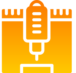 Robotic arm icon