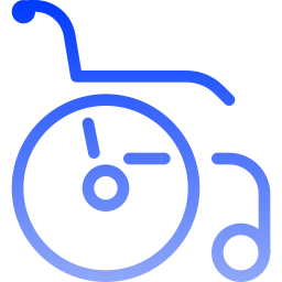 Wheel chair icon