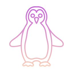 pingüino icono