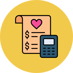 Wedding cost icon