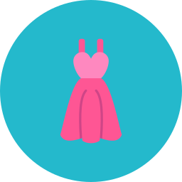 Wedding dress icon