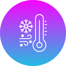 ondata di freddo icona