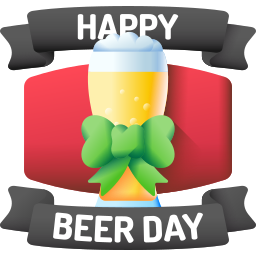 dia internacional de la cerveza icono
