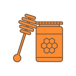 Honey jar icon