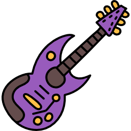 guitarra elétrica Ícone