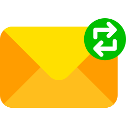 e-mails uitwisselen icoon