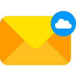 Cloud mail icon
