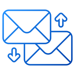 e-mails austauschen icon