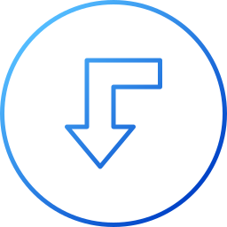 Down arrow icon