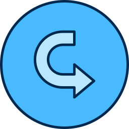 Turn right icon