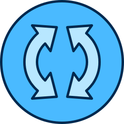 flecha de carga icono