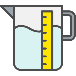 Measuring jug icon