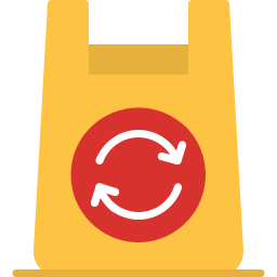 Plastic bag icon