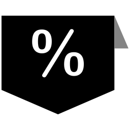 pourcentage Icône