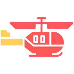 elicottero militare icona