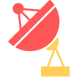 Satellite dish icon