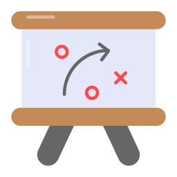 Strategy board icon