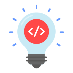 Coding language icon