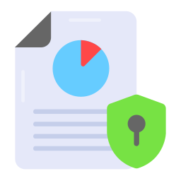 Secure data icon