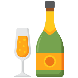 champagne Icône