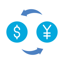 Money exchange icon