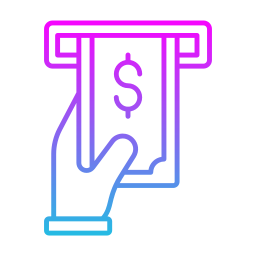 현금 인출 icon