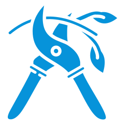 Pruning shears icon