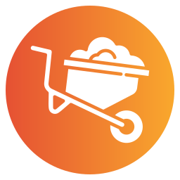 Wheelbarrow icon