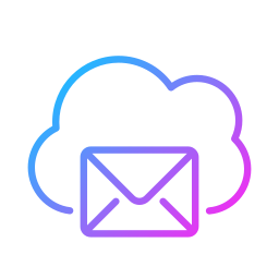 Cloud mail icon