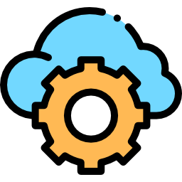 Cloud computing icon