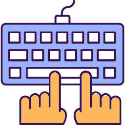 botón del teclado icono