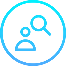 Magnifying glass icon